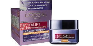 Chollo Crema rellenadora intensiva L'oréal Paris Revitalift Filler de 50 ml