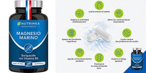 Chollo Magnesio Marino Nutrimea con Vitamina B6 de 120 cápsulas