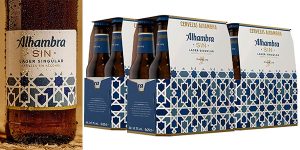 Chollo Pack x24 Cerveza Alhambra Sin Alcohol de 25 cl