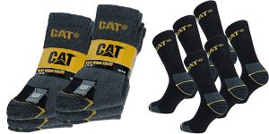 Chollo Pack de 6 pares de calcetines de trabajo Caterpillar