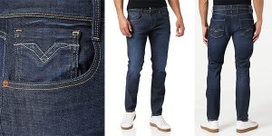 Chollo Pantalones Replay Anbass Hyperflex Re-Used para hombre