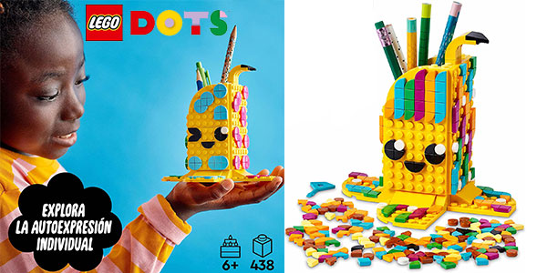 Chollo Set Portalápices Plátano Adorable de LEGO DOTS