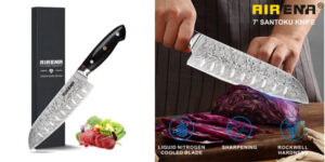 Cuchillo santoku barato