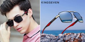 Gafas de sol polarizadas KingSeven para hombre baratas en AliExpress