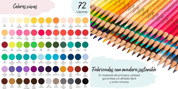 Lápices de colores Colorya en oferta