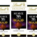 Pack x5 tabletas de chocolate Lindt Excellence 70% Suave barato en Amazon