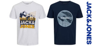 Pack x2 Camisetas Jack & Jones Jcobooster para hombre