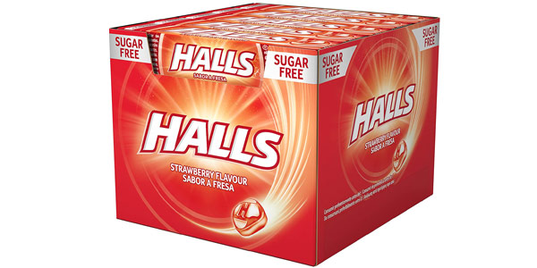 Pack x20 Sticks de Caramelos duros Halls Fresa de 32 g baratos en Amazon