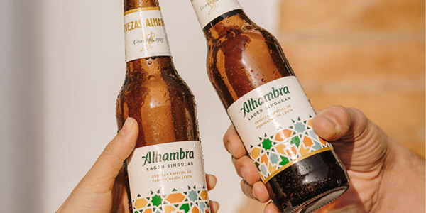 Pack x24 latas de cerveza Alhambra Radler Lager Singular de 330 ml en Amazon