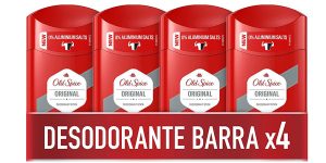 Pack x4 Desodorante en barra Old Spice Original de 50 ml para hombre barato en Amazon
