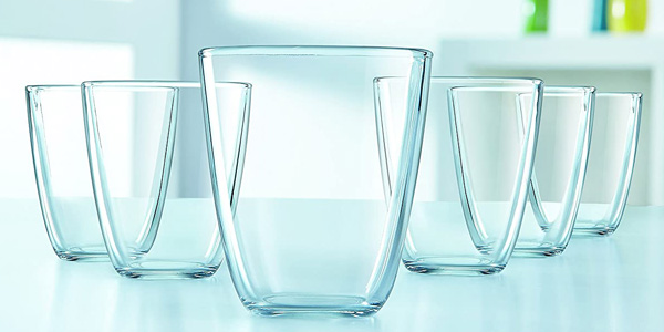 Set x6 Vasos Luminarc Lisse de 250 ml en Amazon