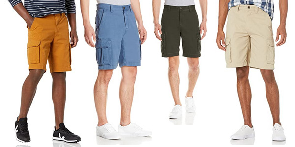 Comprar Pantalónes cortos Amazon Essentials Classic-Fit Cargo para hombre en Amazon