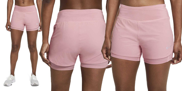 Pantalones cortos Nike Eclipse 2in1 para mujer baratos en Amazon