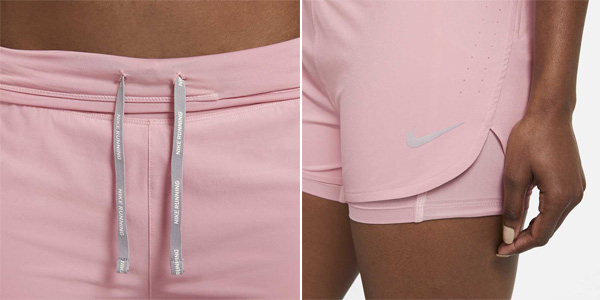Pantalones cortos Nike Eclipse 2in1 para mujer chollo en Amazon