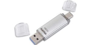 Pendrive dual USB C Hama de 64 GB barato en Amazon