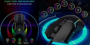 Ratón gaming Black Shark Mako M2 de 10.000 dpi barato