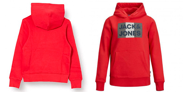 Sudadera con capucha Jack & Jones Junior Jjecorp para niño barata en Amazon