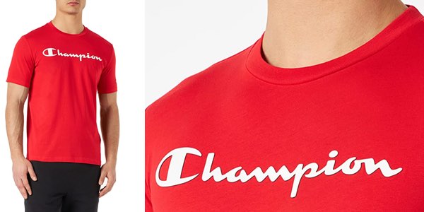Chollo Camiseta Champion American Classics Big Logo para hombre