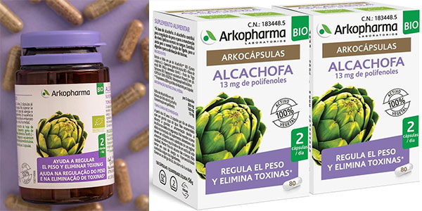 Chollo Complemento alimenticio Arkopharma Alcachofa Bio de 320 cápsulas