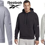 Chollo Sudadera Reebok Dreamblend Cotton con capucha para hombre