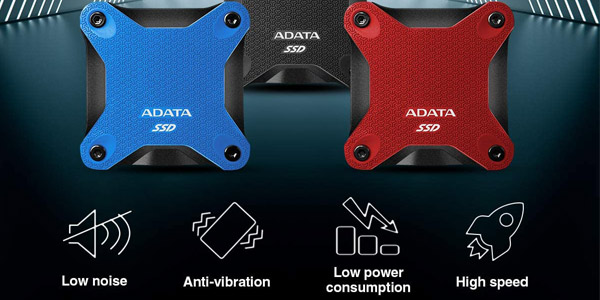 Disco SSD portátil ADATA 960GB SD600Q USB 3.1 chollo en Amazon