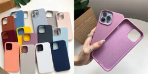 Carcasas de silicona para iPhone desde el 7 hasta el 14 Pro Max