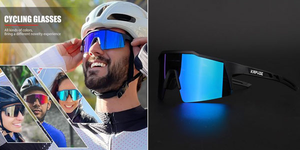 Gafas de sol deportivas UV400 Kapvoe baratas en AliExpress