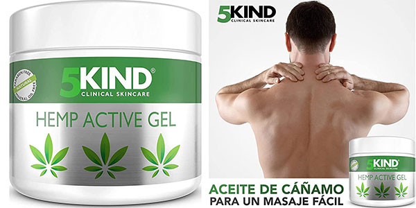 Gel de Cáñamo 5Kind para músculos y articulaciones de 330 ml barato