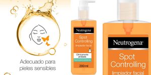 Gel limpiador facial Neutrogena Spot Controlling para acné de 200 ml barato en Amazon