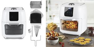 GOURMETmaxx Digital XXL Hot Air Deep Fryer chollo