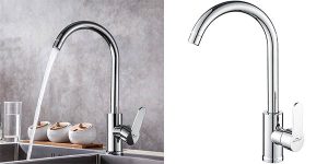 Grifo de cocina monomando Auralum