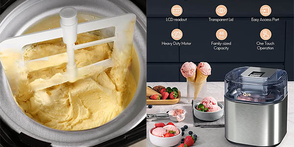 Máquina para hacer helados QCUQ de 1,5L