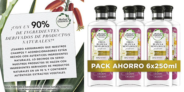 Herbal Essences Bio renew chollo champú