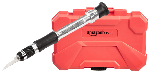 Juego de 29 piezas de Cuchillas de precisión Amazon Basics barato en Amazon