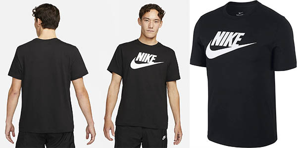 ▷ Chollo Camiseta de manga corta Nike M tee Icon Futura para hombre desde sólo 14,38€ (-34%)