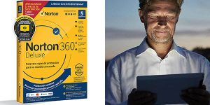 Antivirus Norton 360 Deluxe 2023 para 5 dispositivos y 15 meses