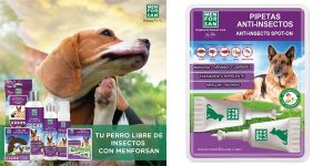 Pack x2 Pipetas Anti-Insectos Menforsan de 1,5 ml para perros barato en Amazon