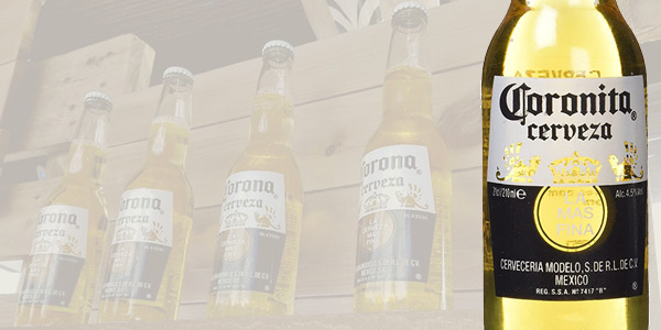 Pack x24 Botellas de cerveza Coronita de 21 cl en Amazon
