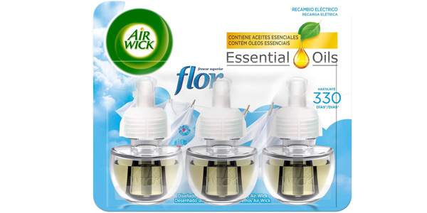 Pack x3 Recambios Ambientador Eléctrico Air Wick Duplo Aroma a Flor baratos en Amazon