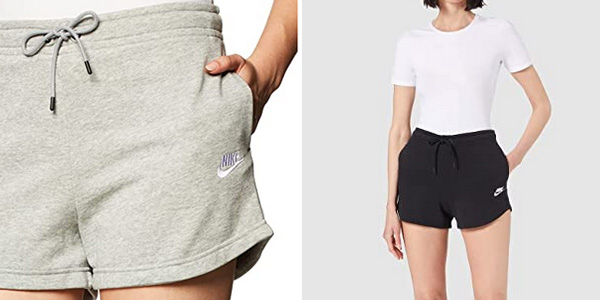 Pantalones cortos Nike W NSW Essntl FLC HR para mujer en Amazon