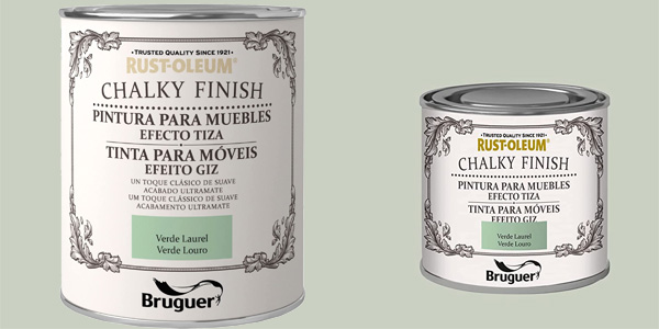Pintura para muebles efecto tiza Bruguer Chalky Finish de 125 ml barata en Amazon