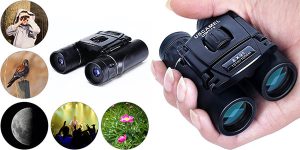 Prismáticos compactos USCAMEL de 21 mm con aumento 8x