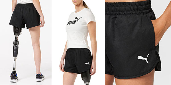 Shorts deportivos Puma Active para mujer baratos