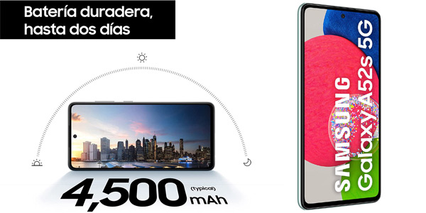 Smartphone Samsung Galaxy A52s 5G en Amazon
