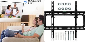 Soporte de TV inclinable Suptek para TV de 26 a 55 pulgadas hasta VESA 400