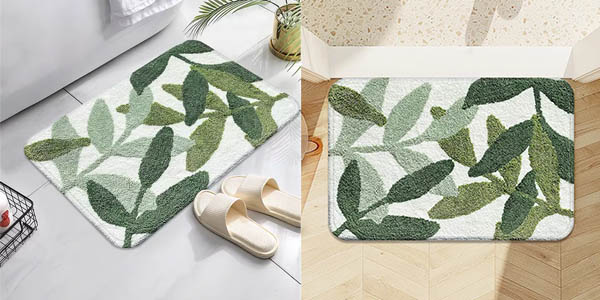 Alfombra de baño antideslizante de 40 x 60 cm