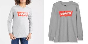 Camiseta de manga larga Levi's Kids para niños