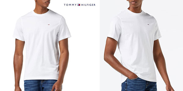 ▷ Chollo Camiseta Tommy Hilfiger Regular para hombre por sólo (30% de descuento)