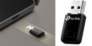 Chollo Adaptador Wi-Fi USB inalámbrico TP-Link TL-WN823N