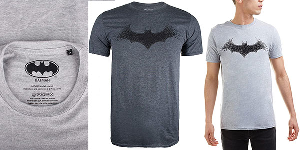Chollo Camiseta Batman Bat Logo para hombre 